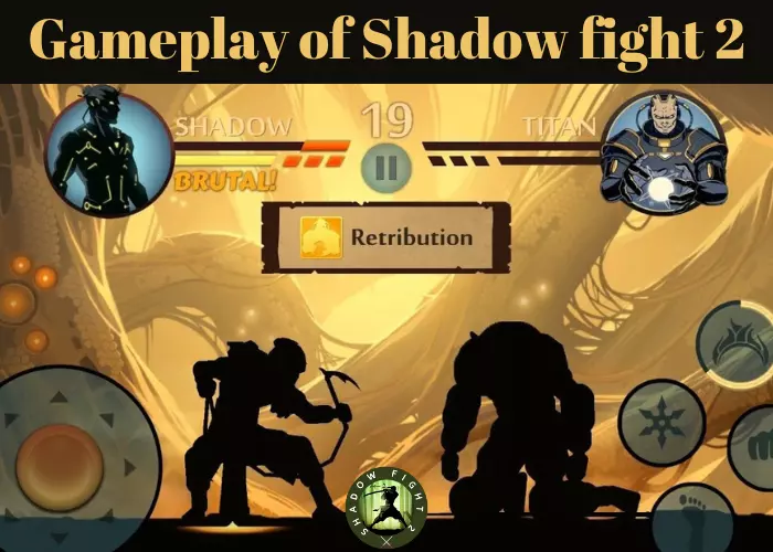 Gameplay of Shadow fight 2