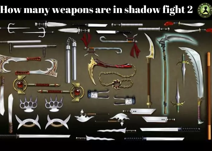 How many weapons are in shadow fight 2