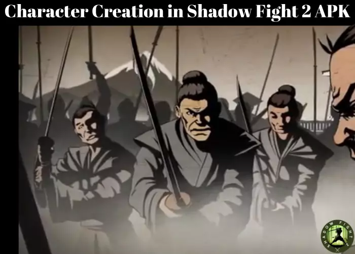 Character creation in shadow fight 2 apk