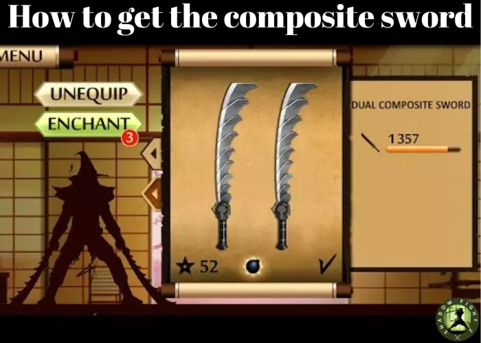 How to get the composite sword