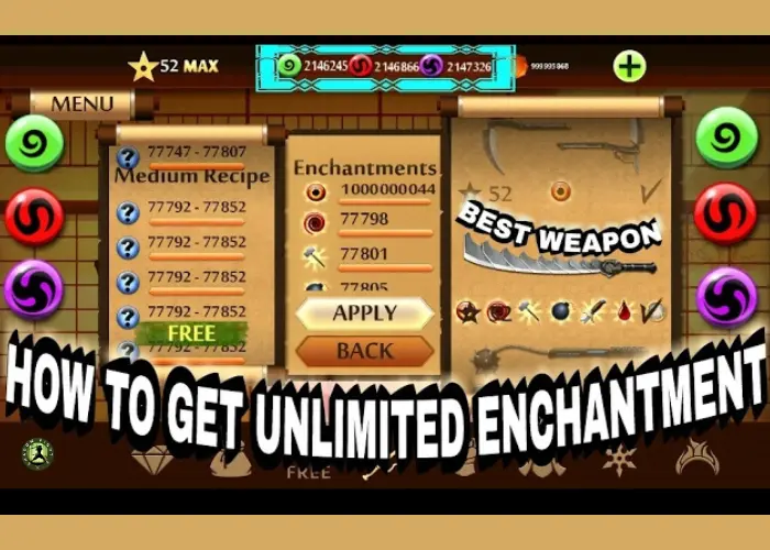 How to get enchantments