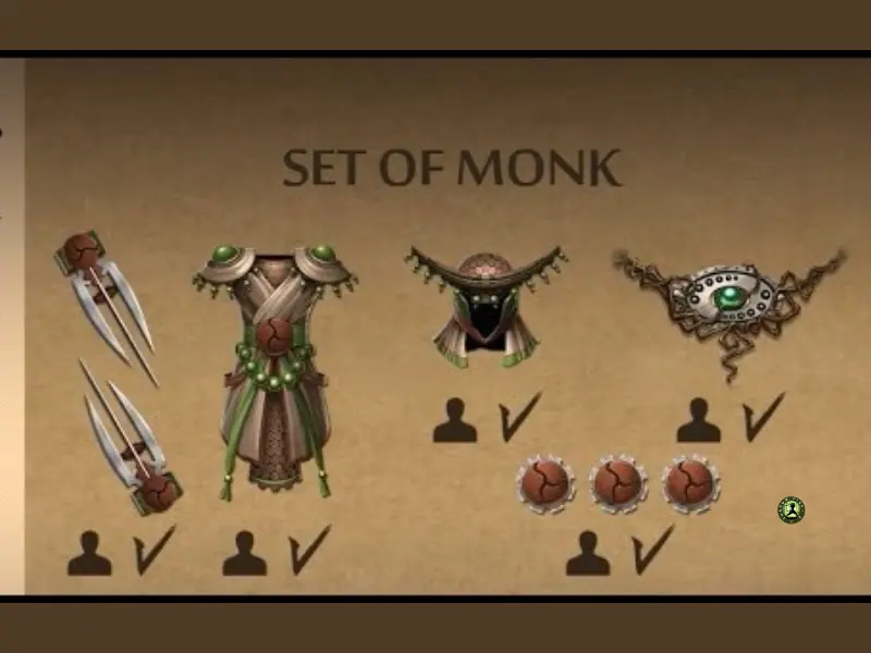 monk set