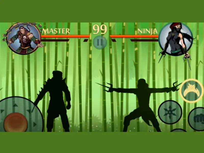 shadow fight 2 ninja fight